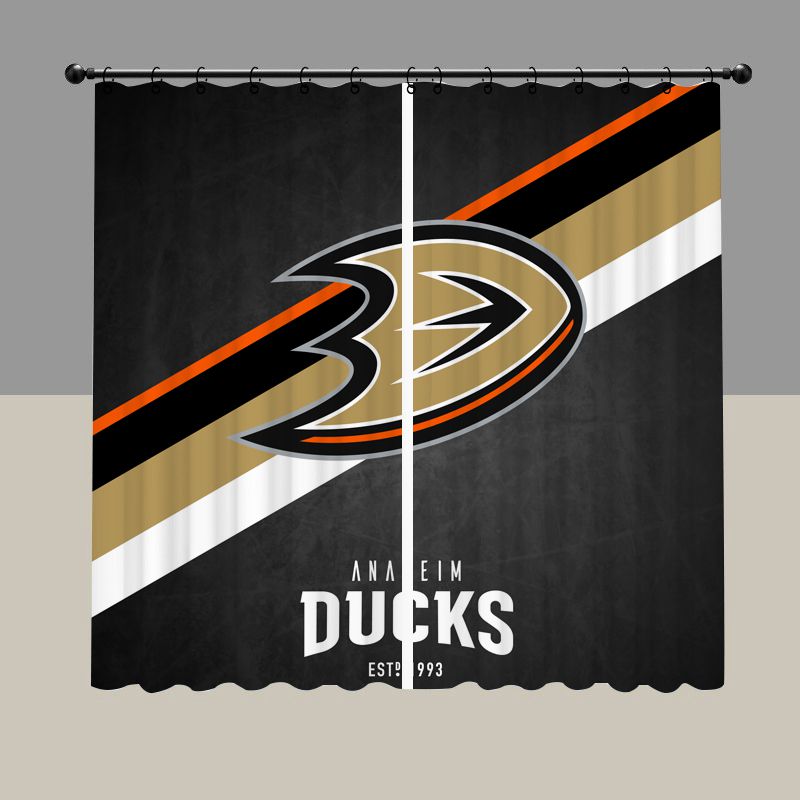 Anaheim Hockey Blackout Curtain