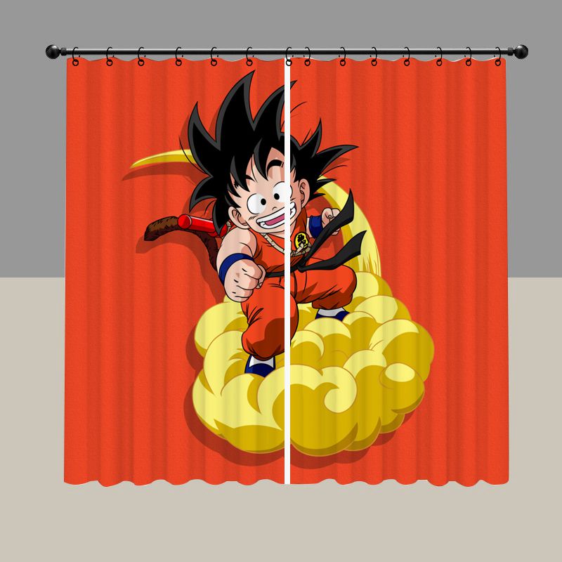 Anime Saiyan Blackout Curtain