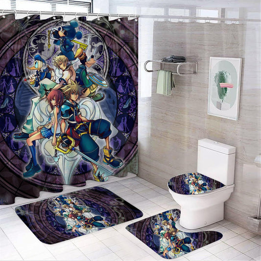 Anime Video Game Shower Curtain