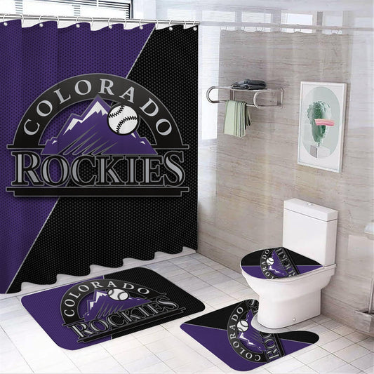 Baseball Team Sport Colorado Shower Curtain