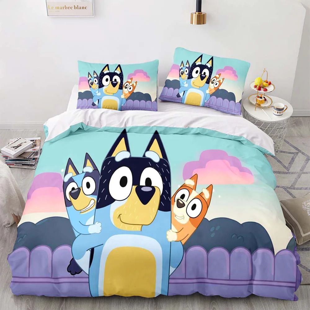 Blue Puppey Kids Bedding Set