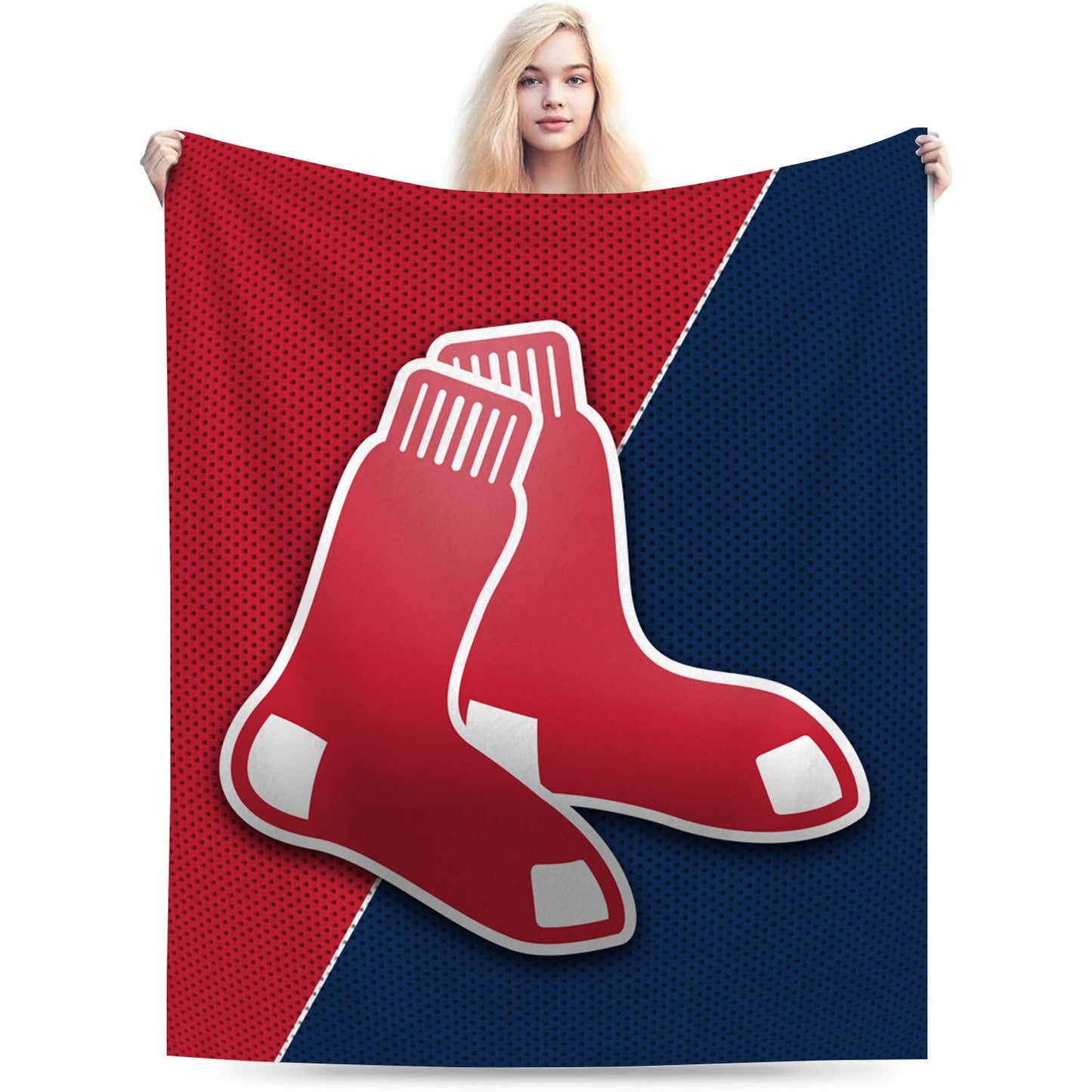 Boston Baseball Throw Blanket