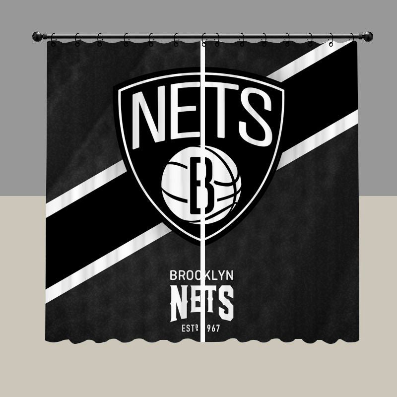 Brooklyn Basketball Blackout Curtain