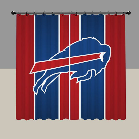 Buffalo Football Blackout Curtain