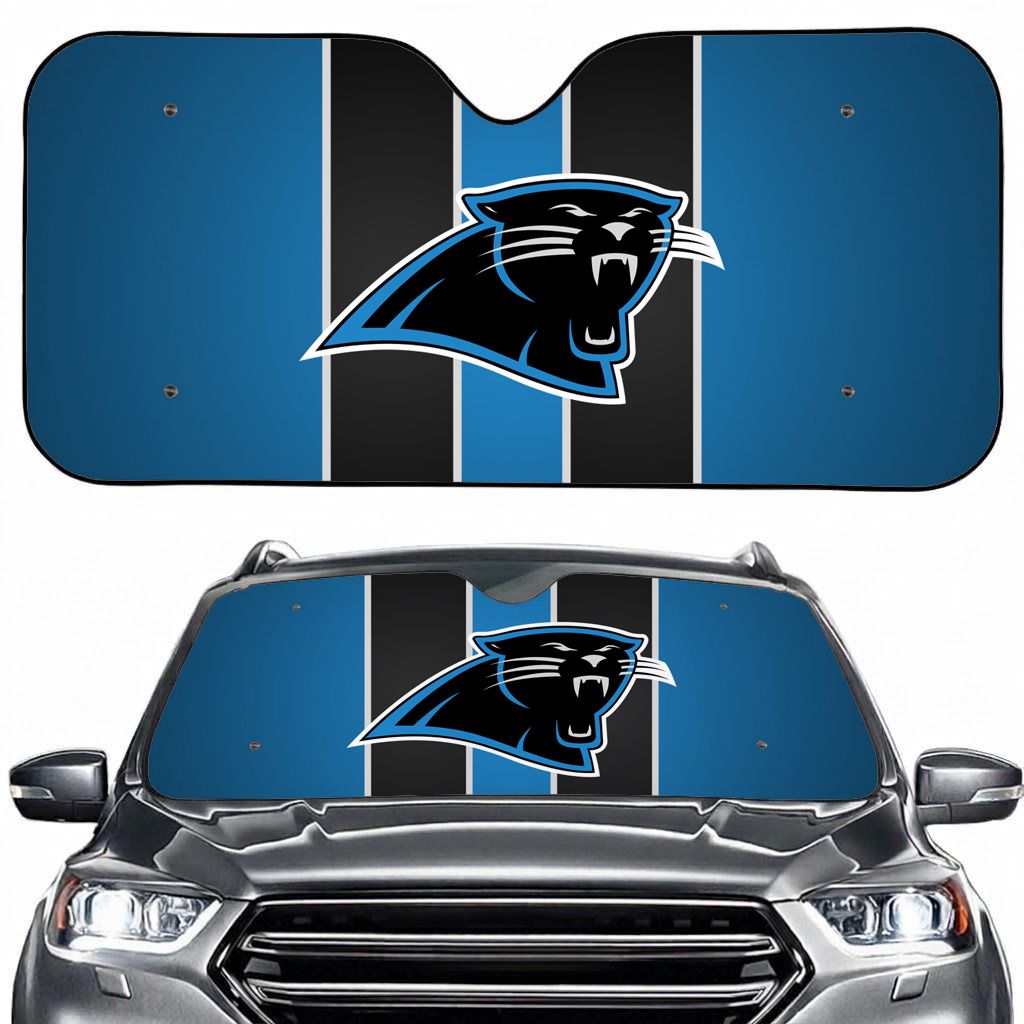 Carolina Football Sport Car Sun Shade