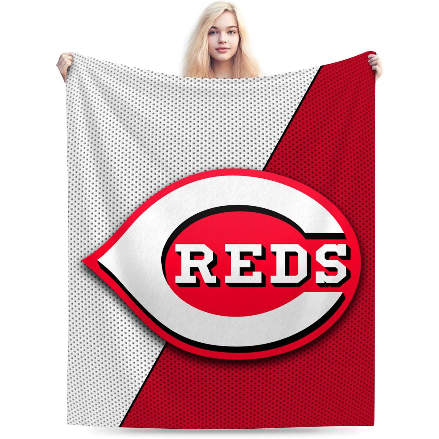 Cincinnati Baseball Throw Blanket