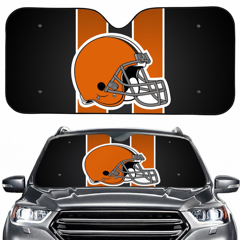 Cleveland Football Sport Car Sun Shade