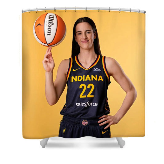 College Basketball Stars Shower Curtain