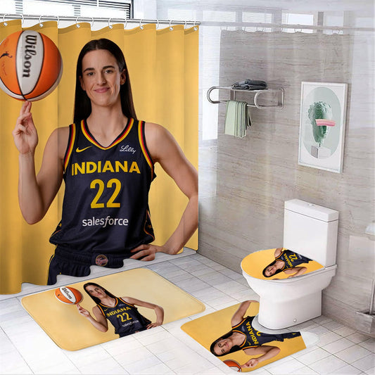 College Basketball Stars Shower Curtain