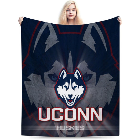 College Connecticut Sport Throw Blanket