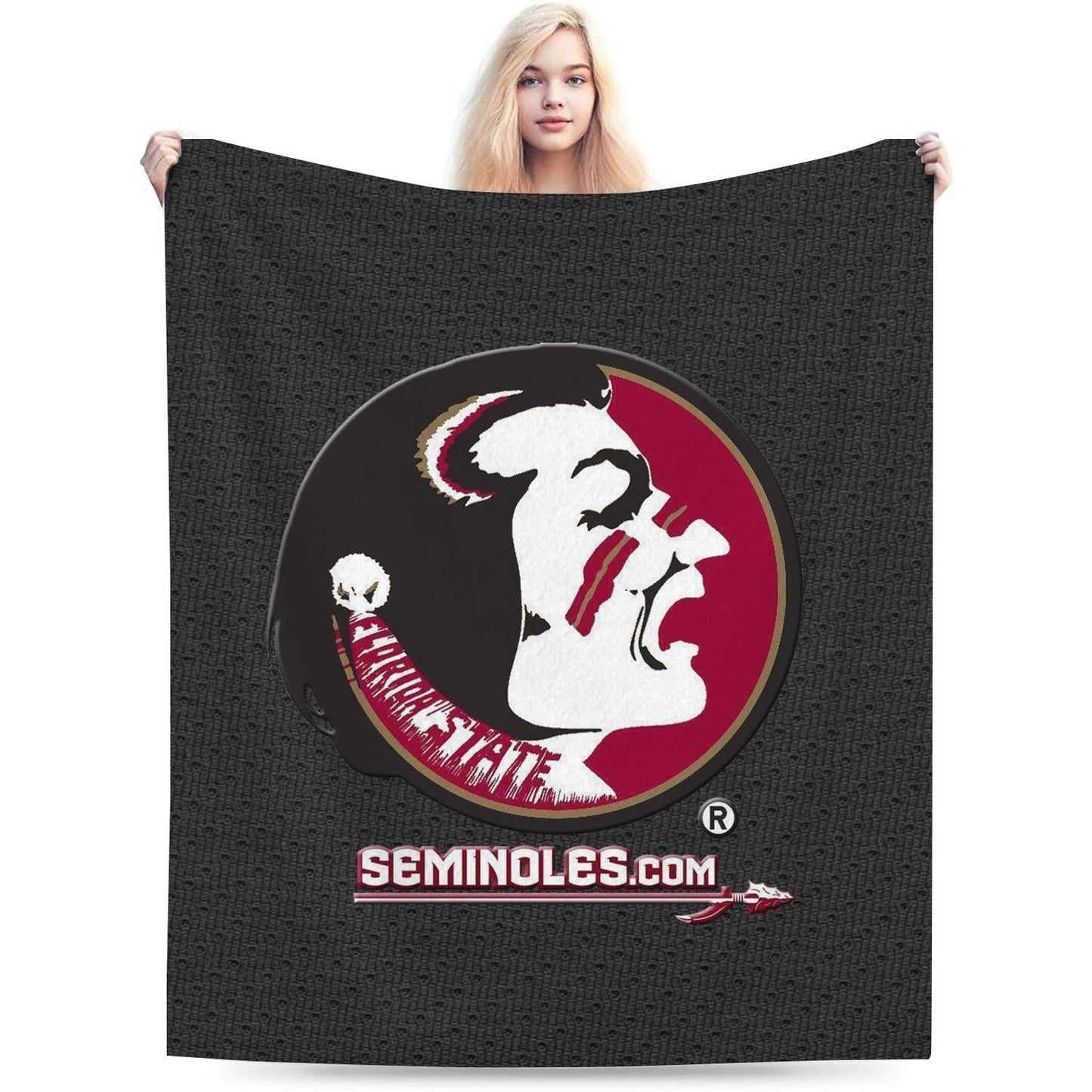 College FSU Sport Throw Blanket