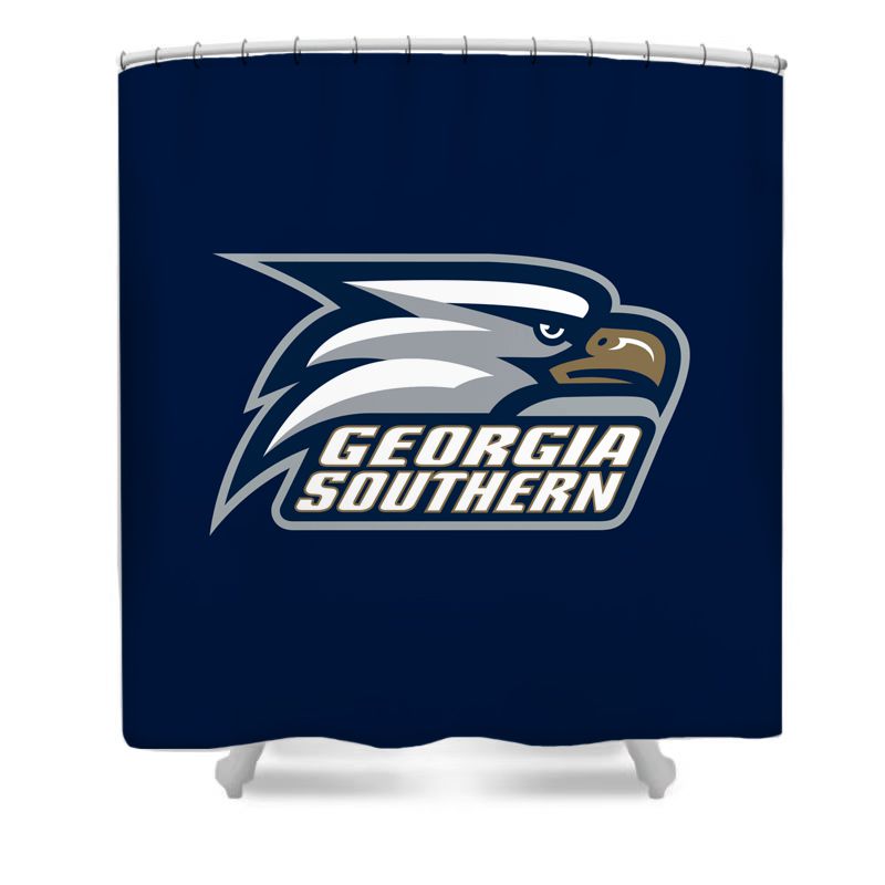 College Georgia Sport Shower Curtain Set