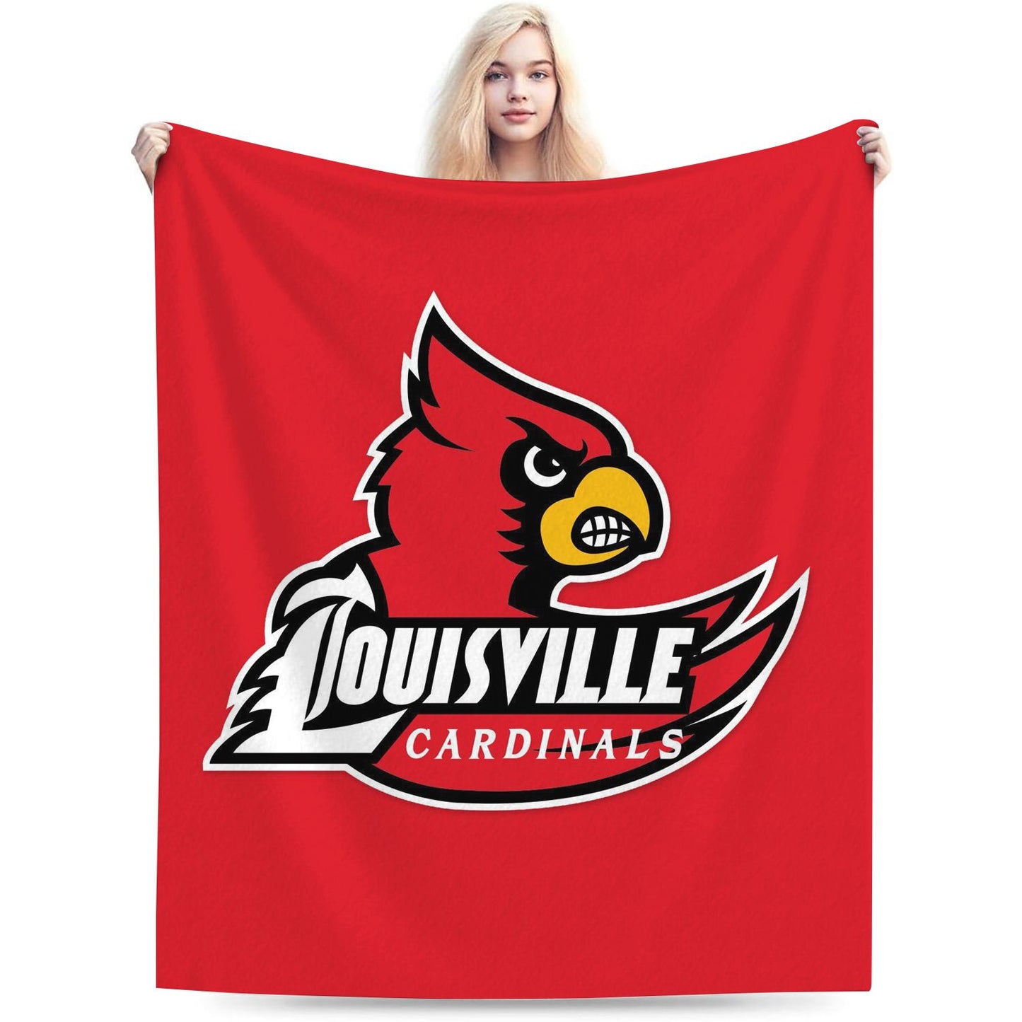 College Louisville Sport Throw Blanket