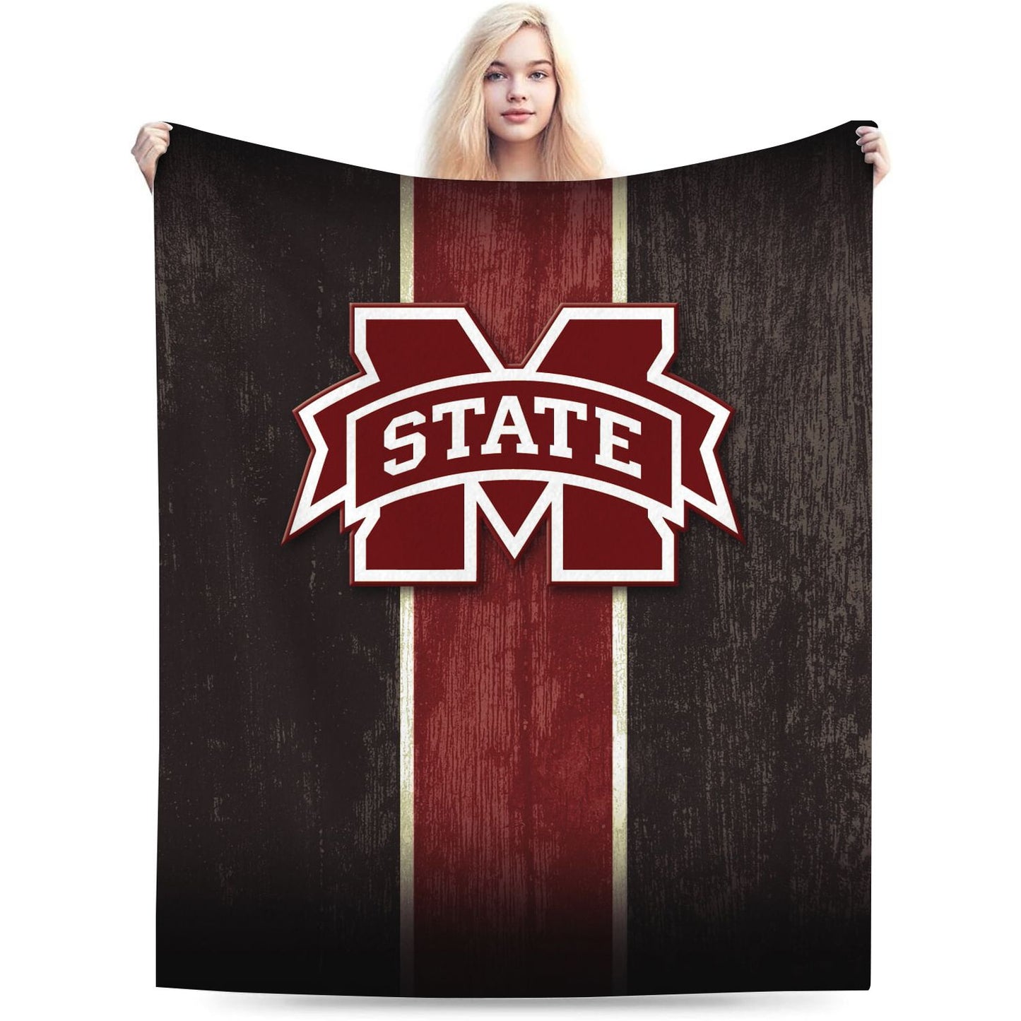 College Mississippi Sport Throw Blanket