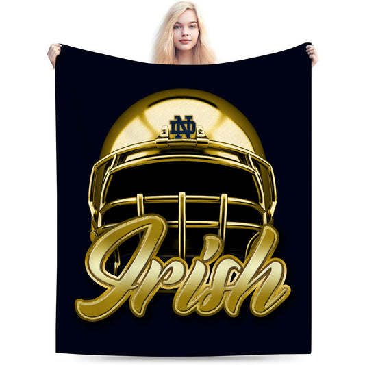 College Notre Dame Throw Blanket