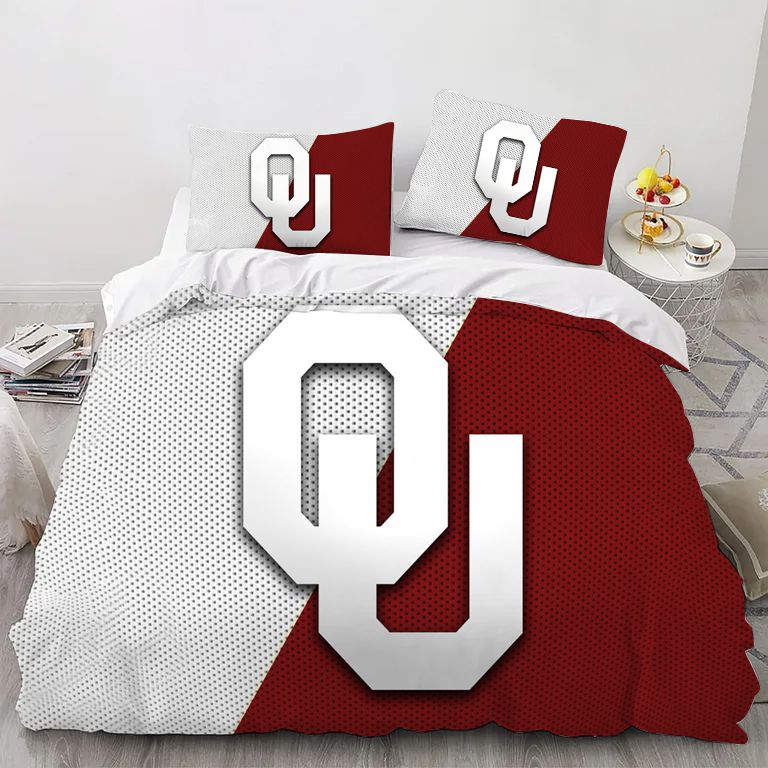 College Oklahoma Sport Bedding Set
