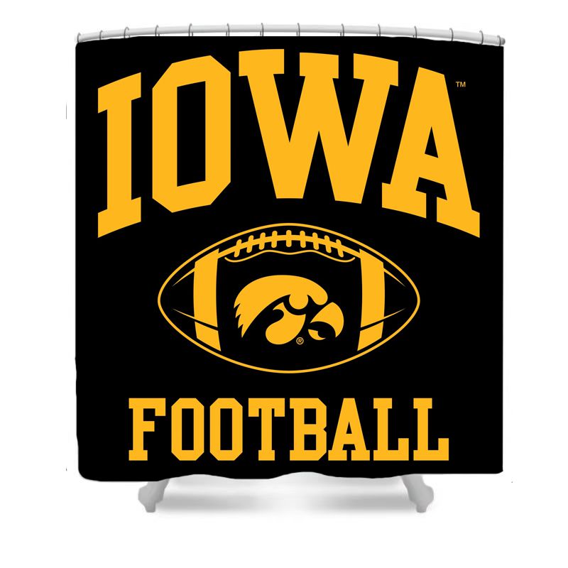 College Football Iowa Shower Curtain