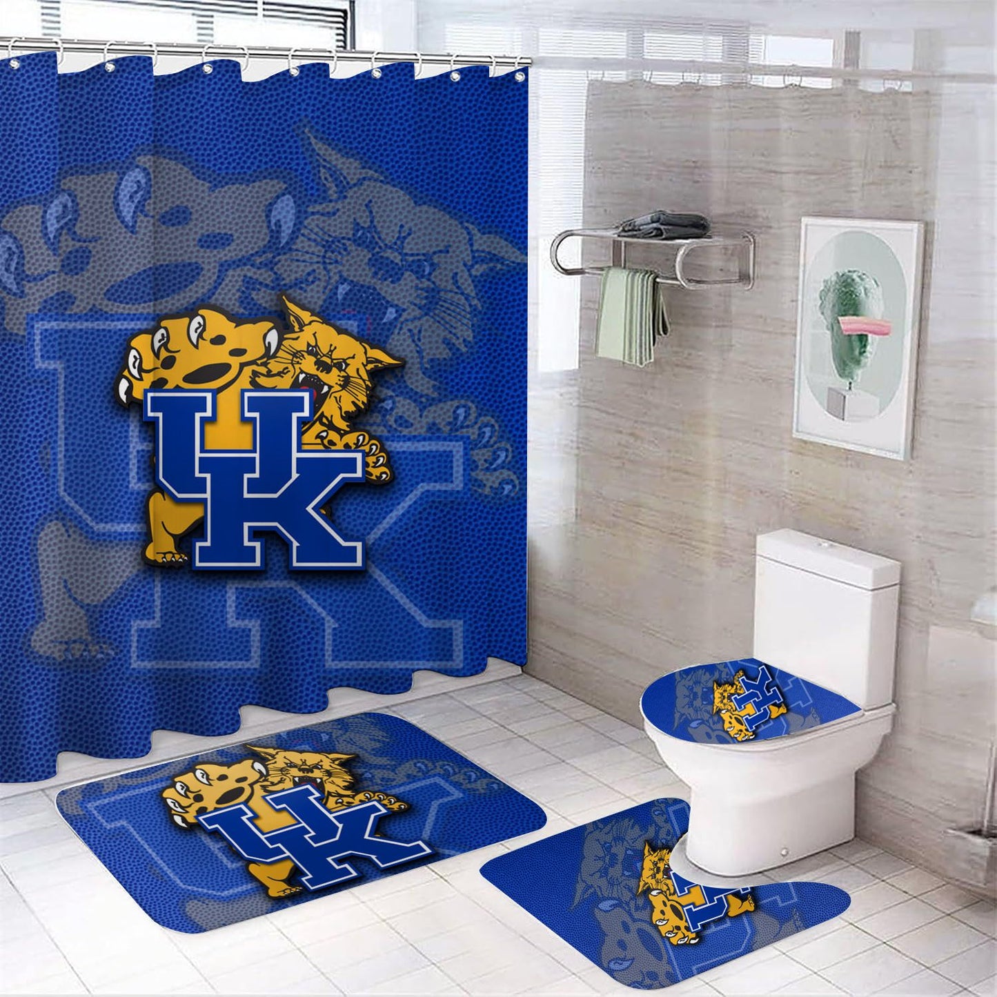 College Kentucky Shower Curtain