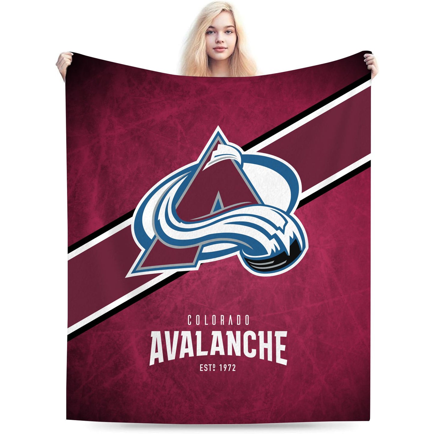 Colorado Hockey Sport Throw Blanket
