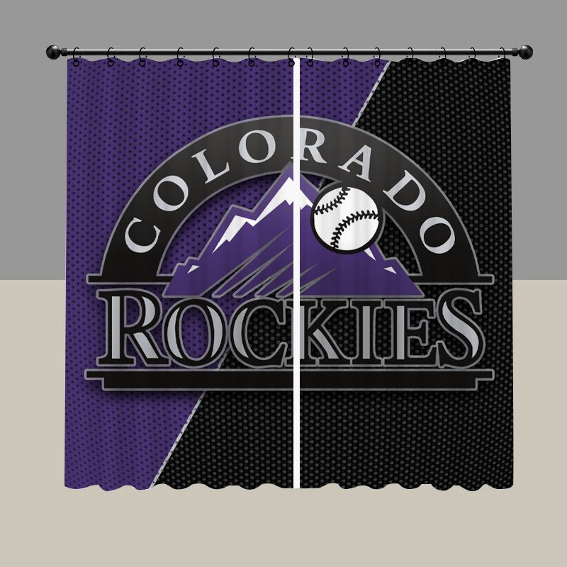 Colorado Baseball Blackout Curtain