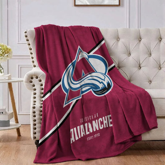 Colorado Hockey Sport Throw Blanket