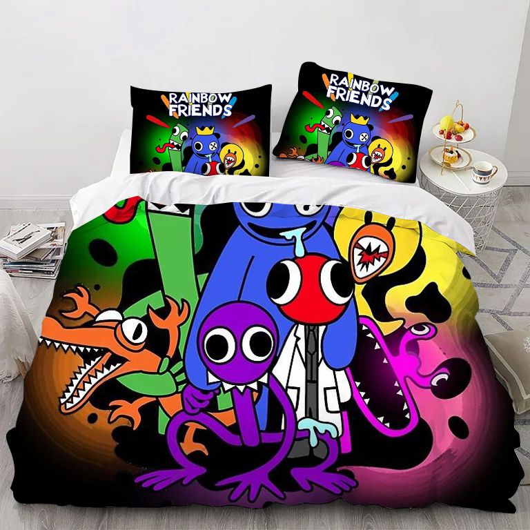 Colorful Friends Game Bedding Set