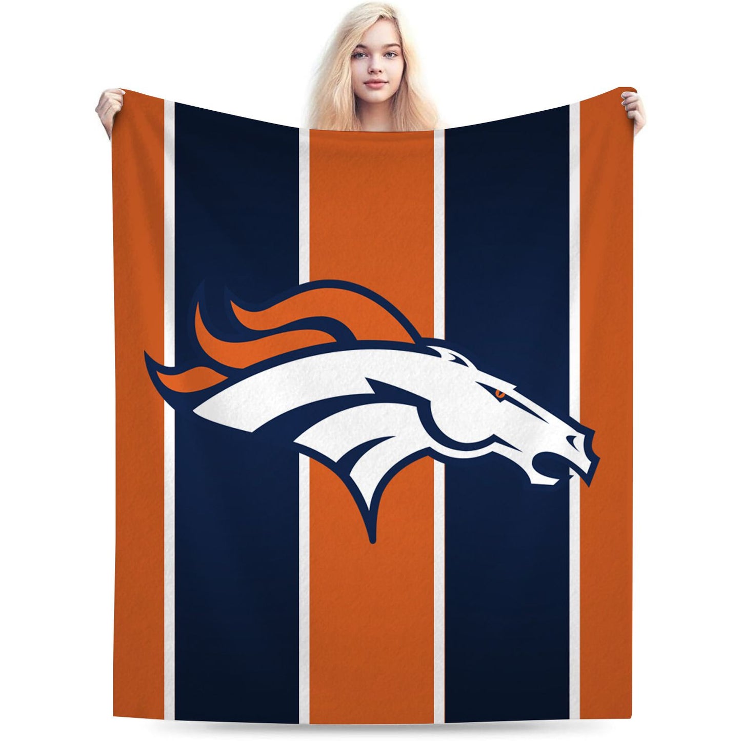 Denver Football Sport Throw Blanket