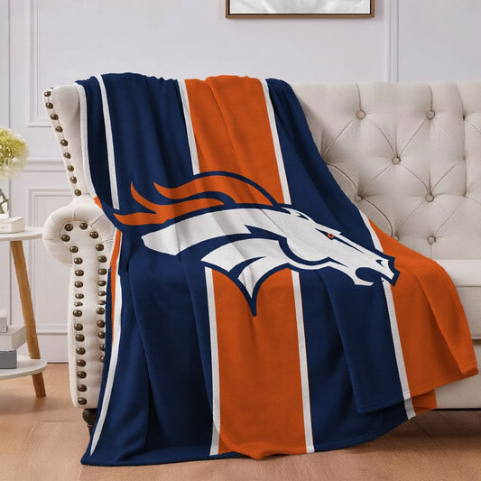 Denver Football Sport Throw Blanket