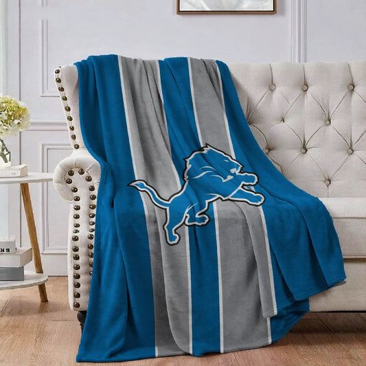 Detroit Football Sport Throw Blanket