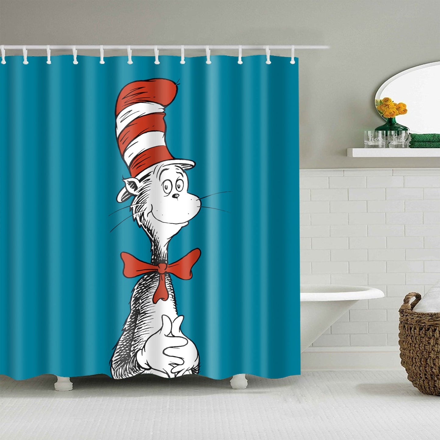 Seuss with Quote Shower Curtain