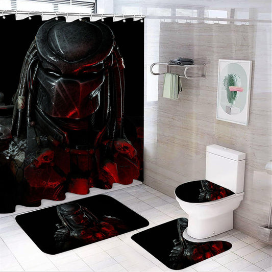 Extraterrestrial Warrior Shower Curtain
