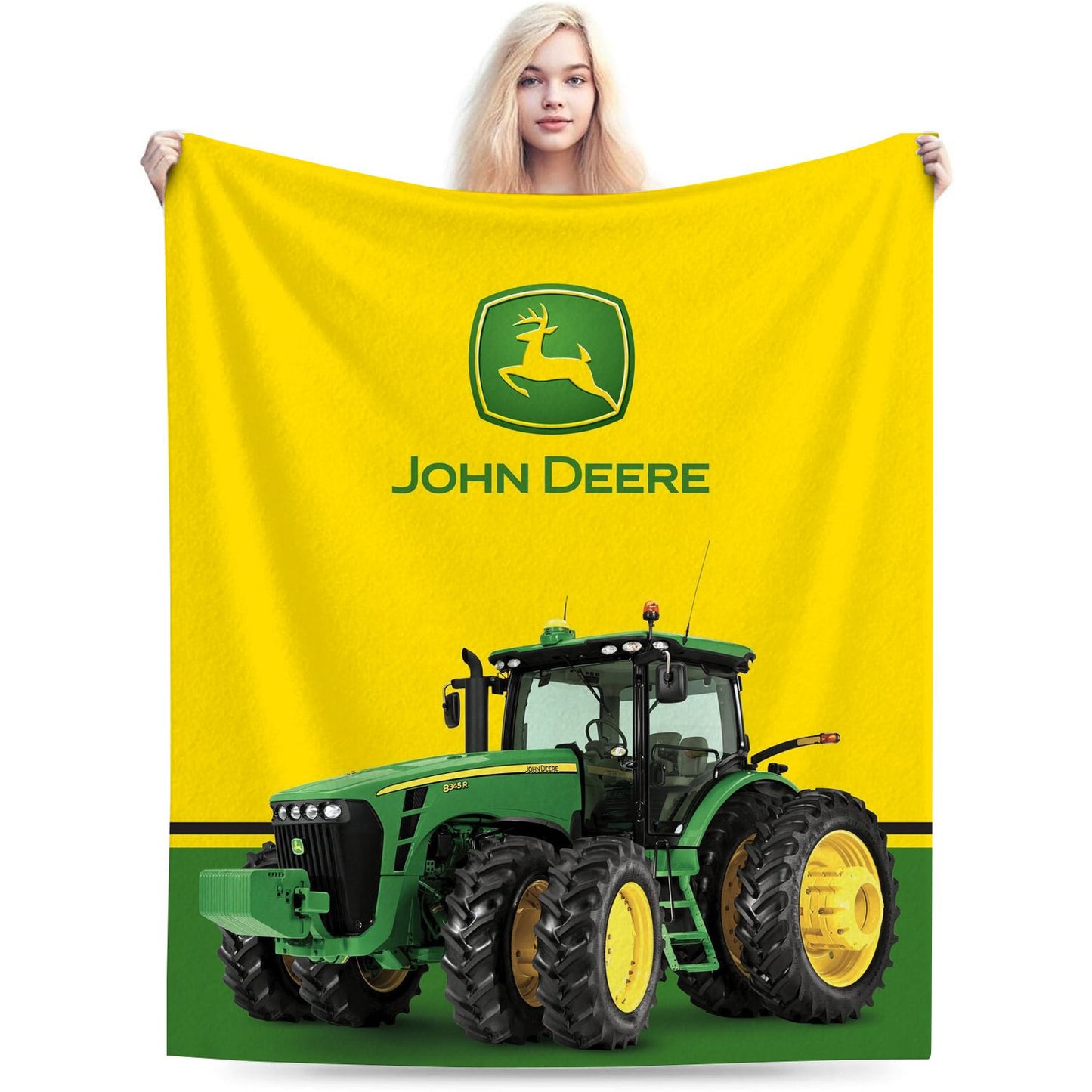 Farm Truck Throw Blanket