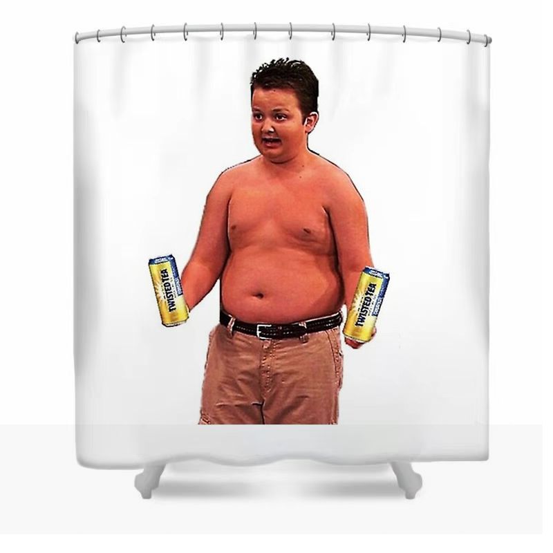 Gibby Banana iCarly Shower Curtain