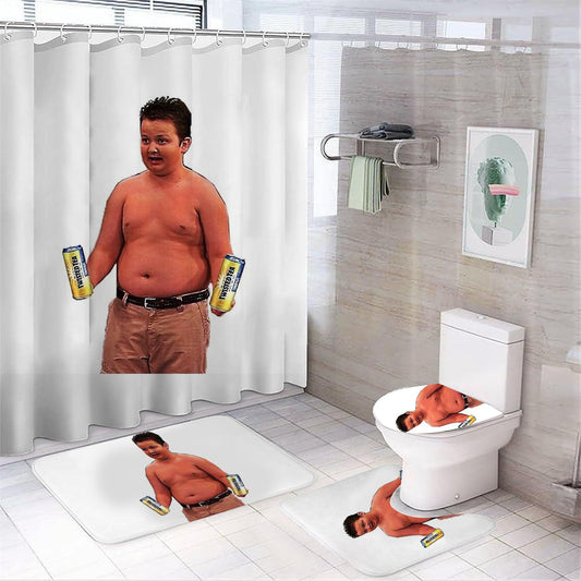 Rideau de Douche Gibby, banane iCarly Rideaux 180x180