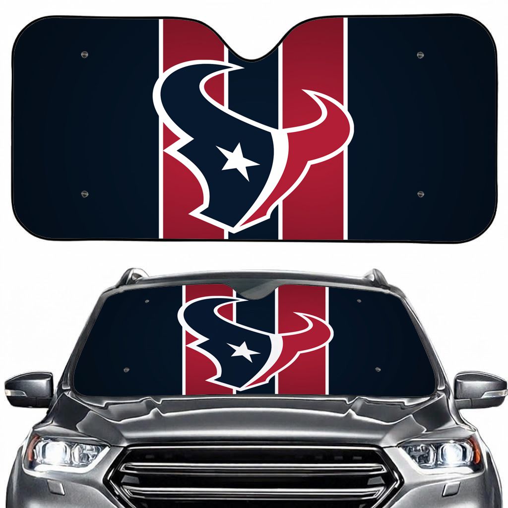 Houston Football Sport Car Sun Shade