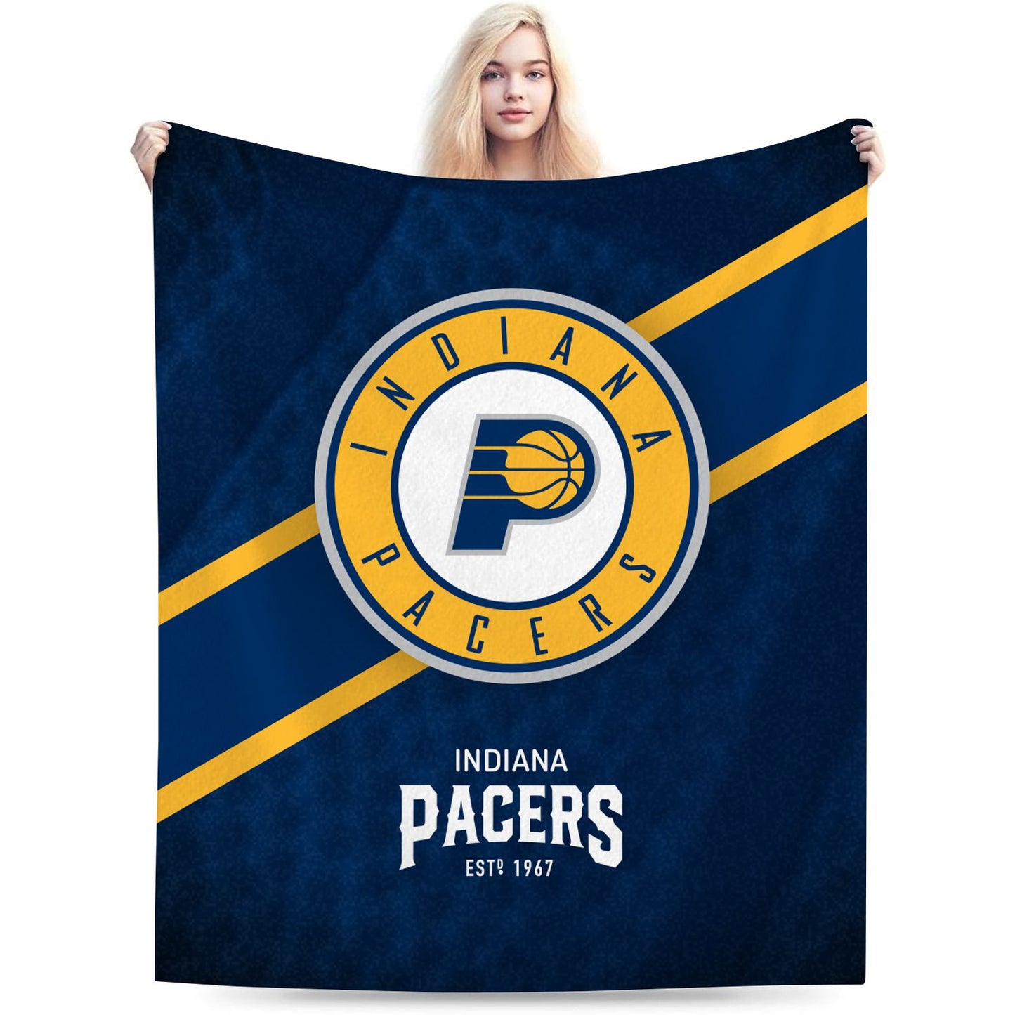 Indiana Basketball Sport Throw Blanket