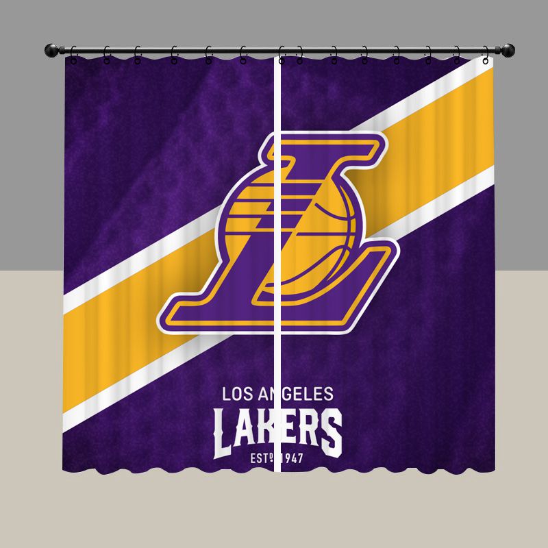 Los Angeles Basketball Blackout Curtain
