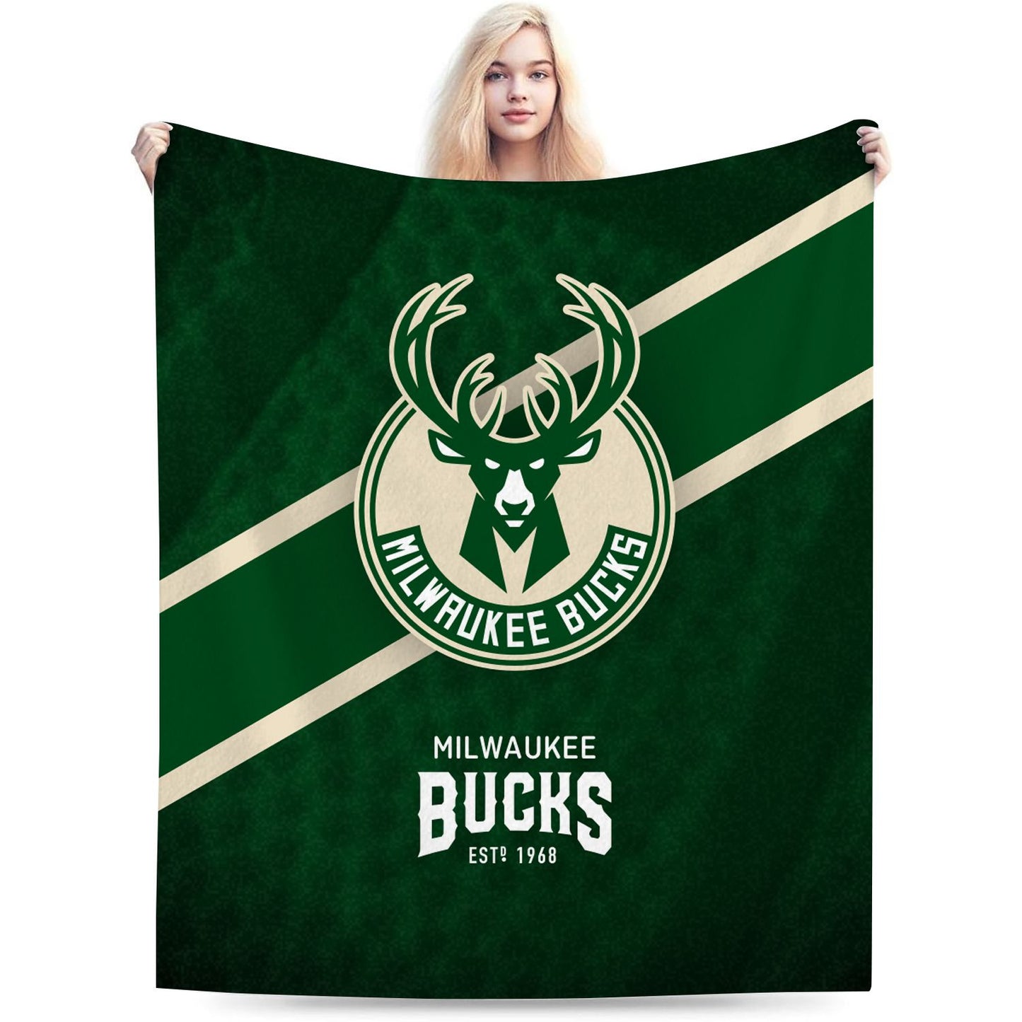 Milwaukee Basketball Sport Throw Blanket