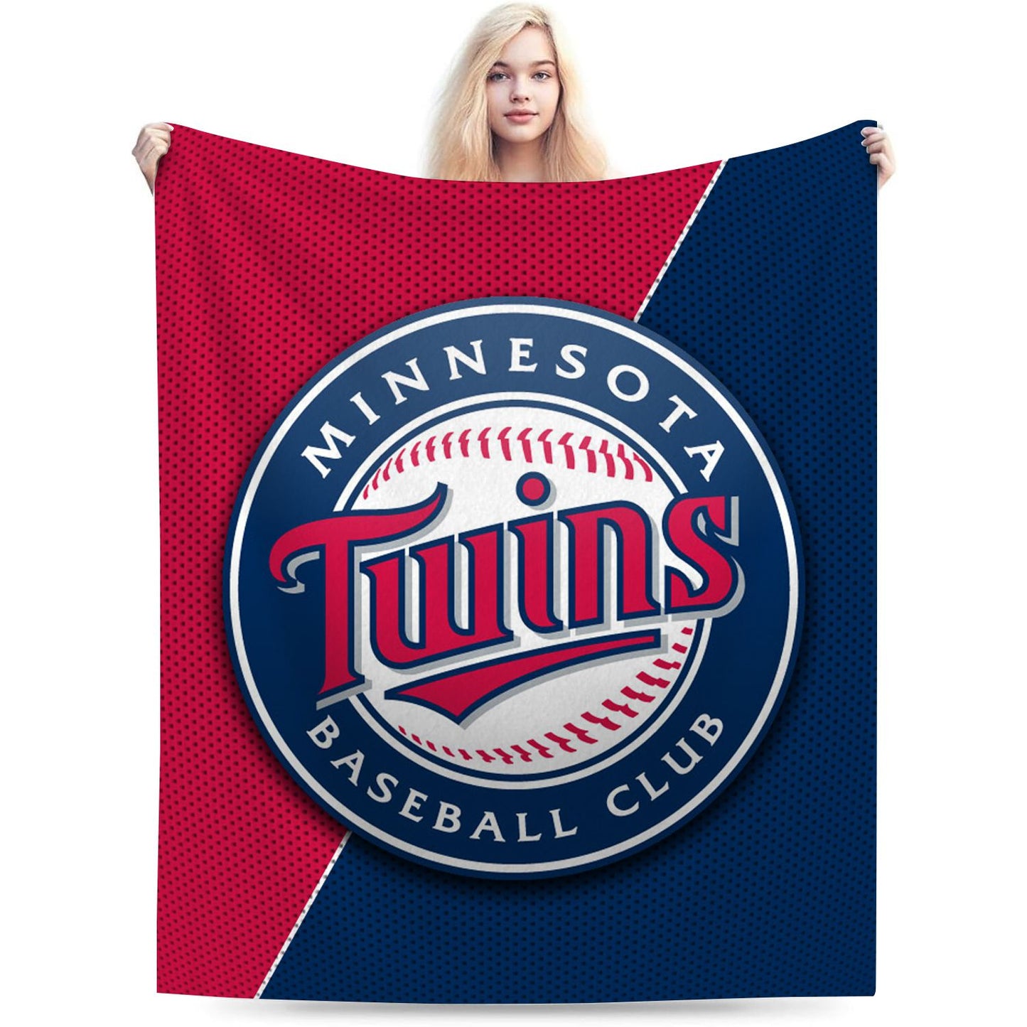 Minnesota Baseball Throw Blanket