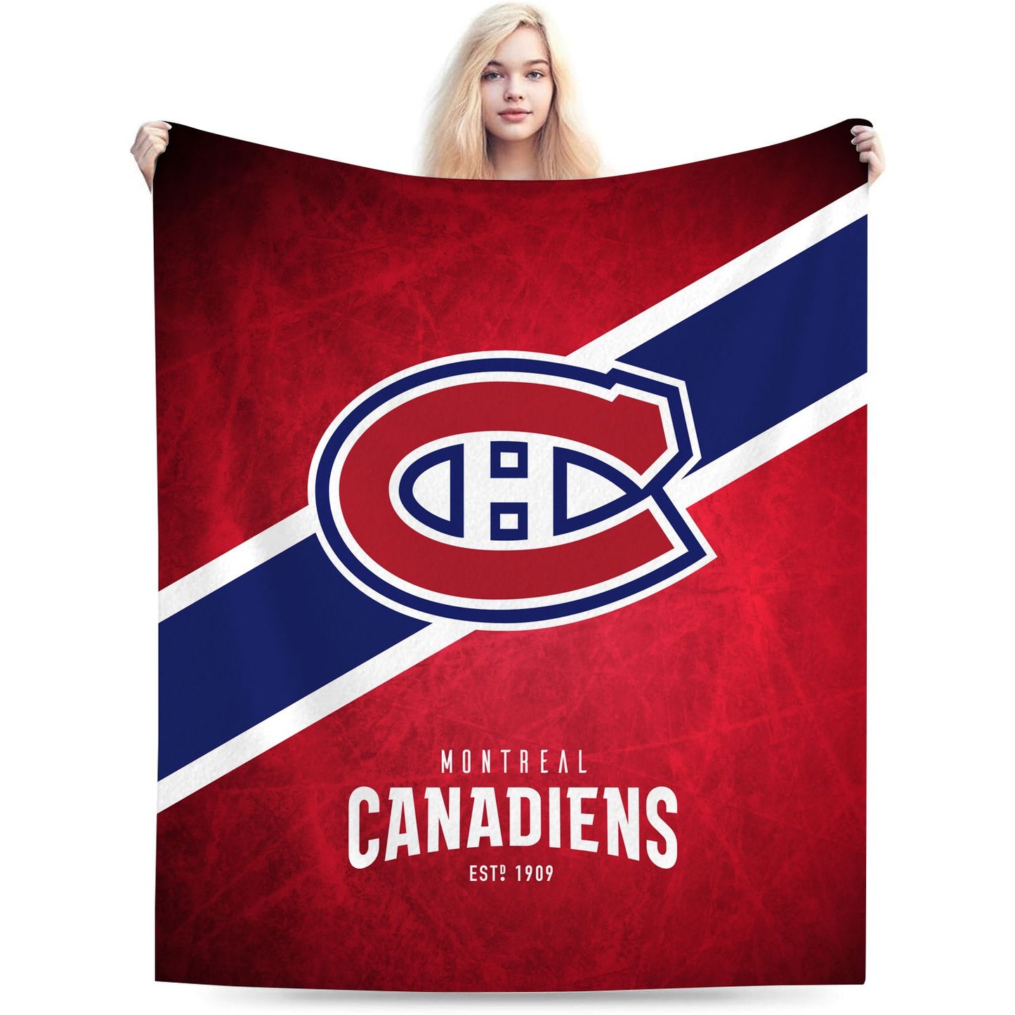 Montreal Hockey Sport Throw Blanket