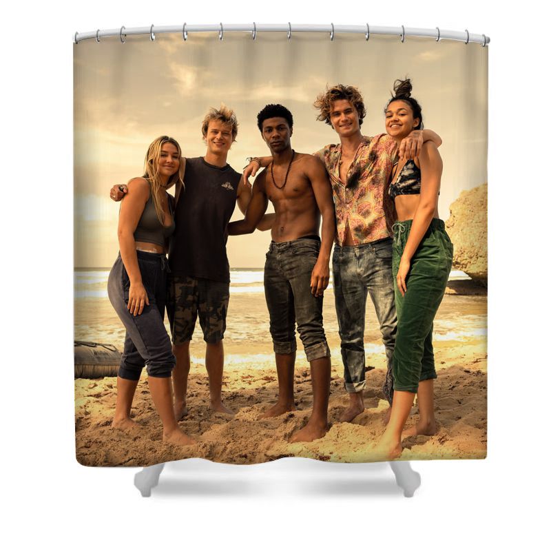 Mystery Teen Tv Show Shower Curtain