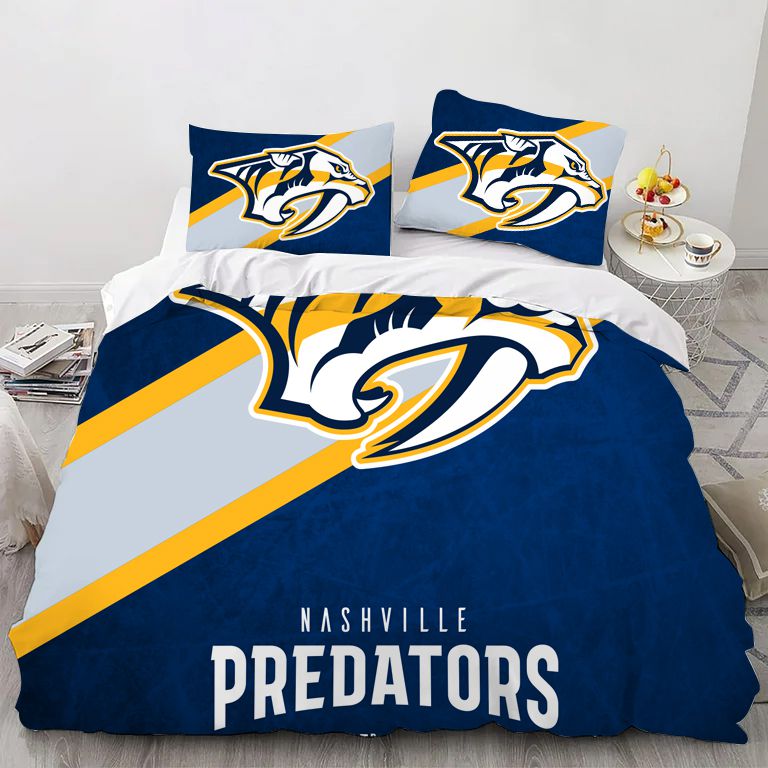 Nashville Hockey Comforter Bedding Set