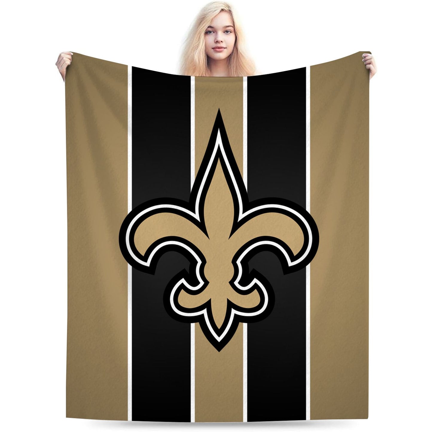 New Orleans Football Sport Throw Blanket