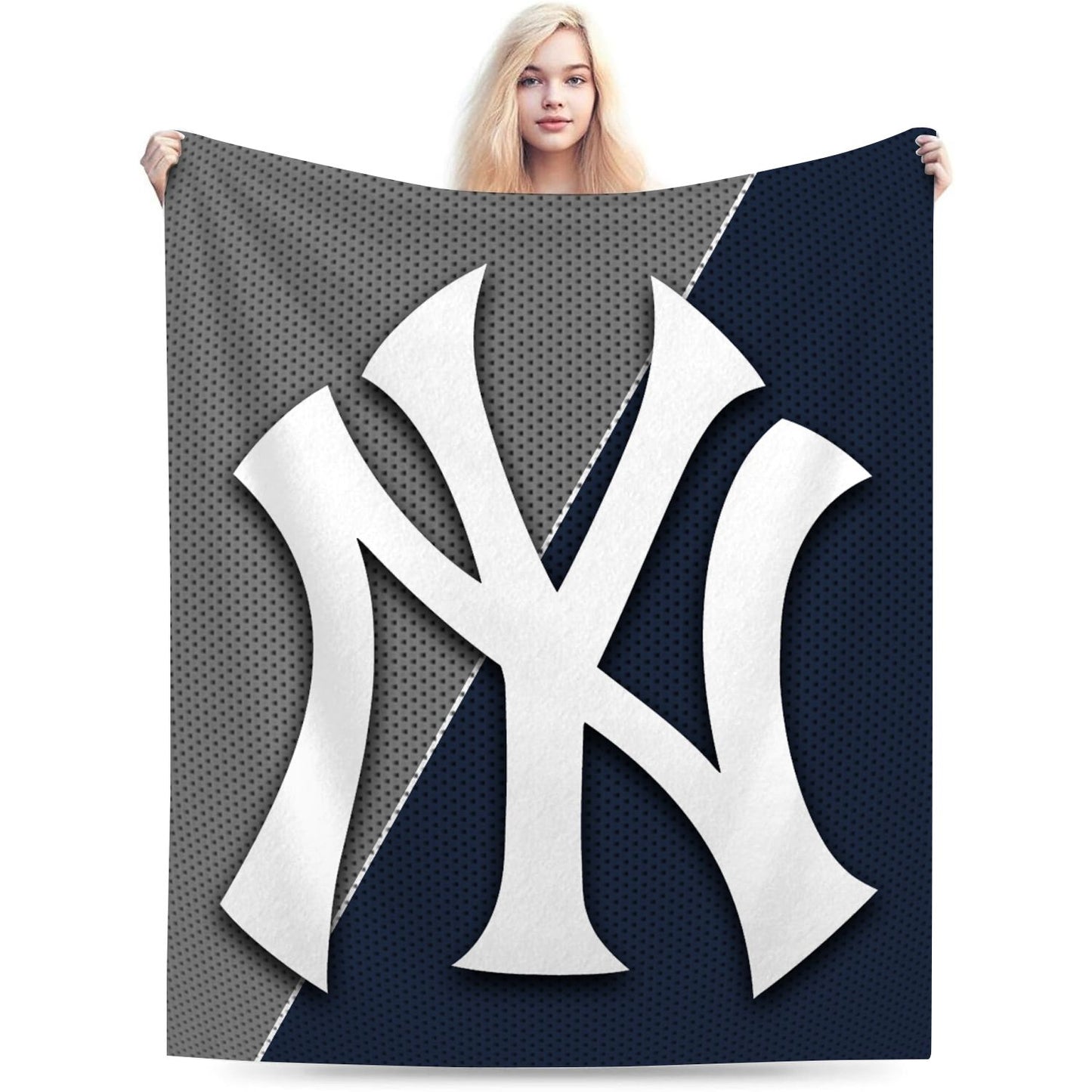 New York Baseball Sport Throw Blanket