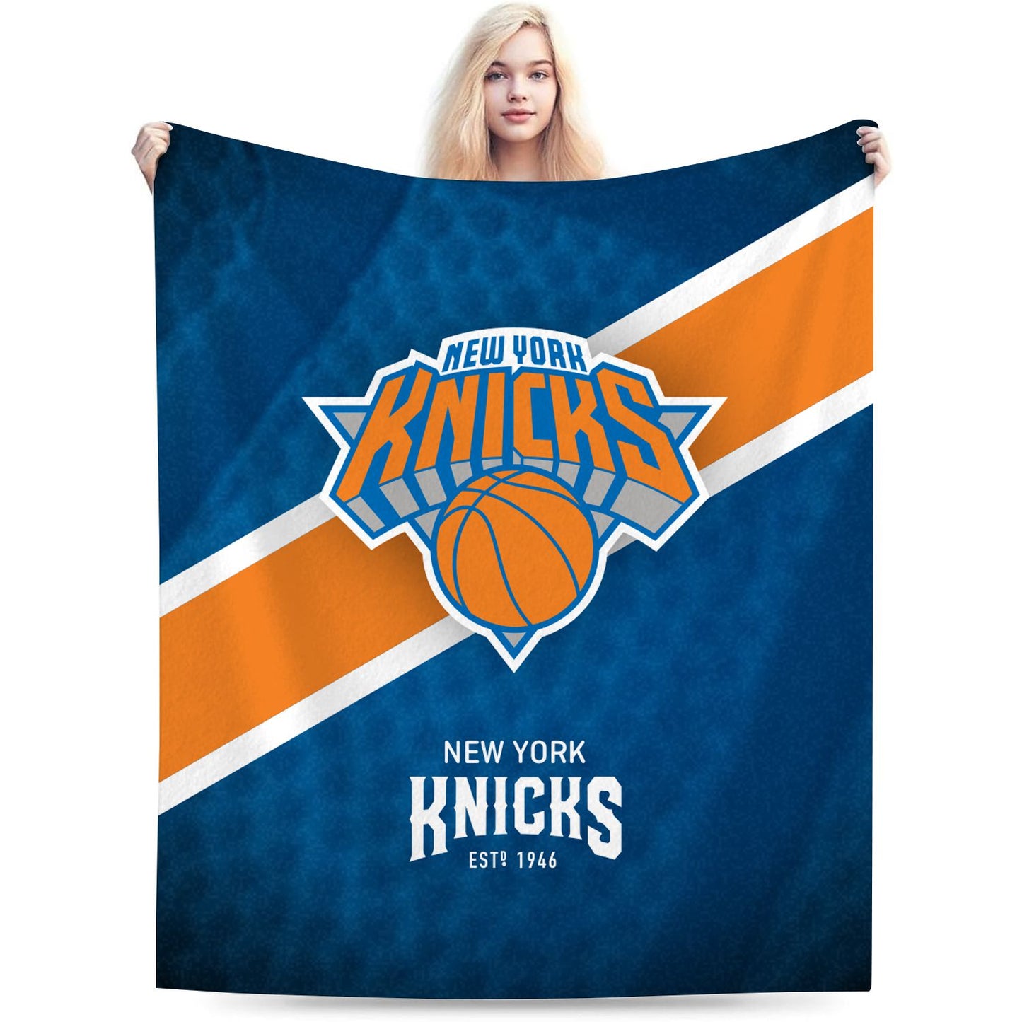 New York Basketball Sport Throw Blanket
