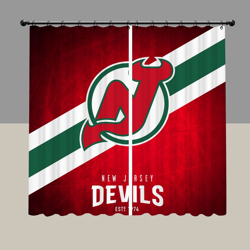 New Jersey Hockey Blackout Curtain