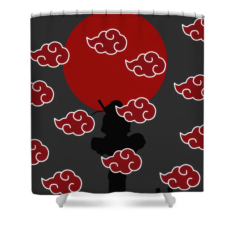 Ninja Anime Villains Shower Curtain