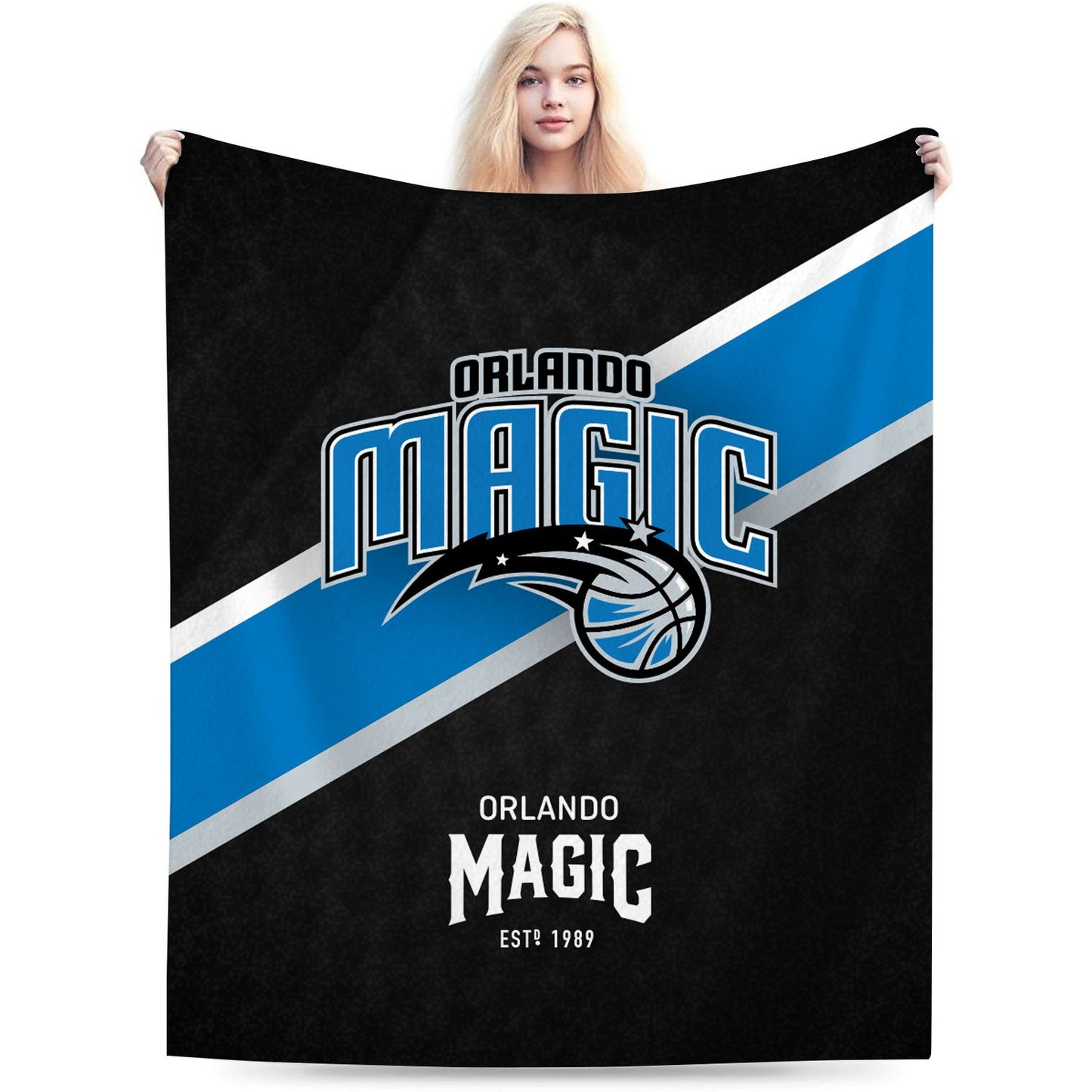 Orlando Basketball Sport Throw Blanket