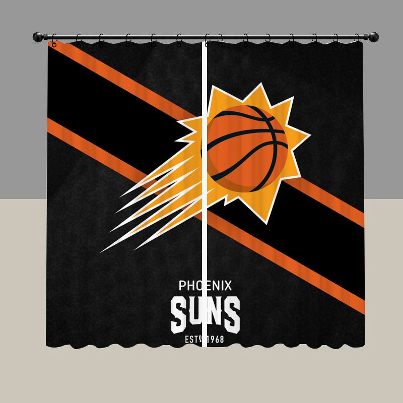 Phoenix Basketball Blackout Curtain