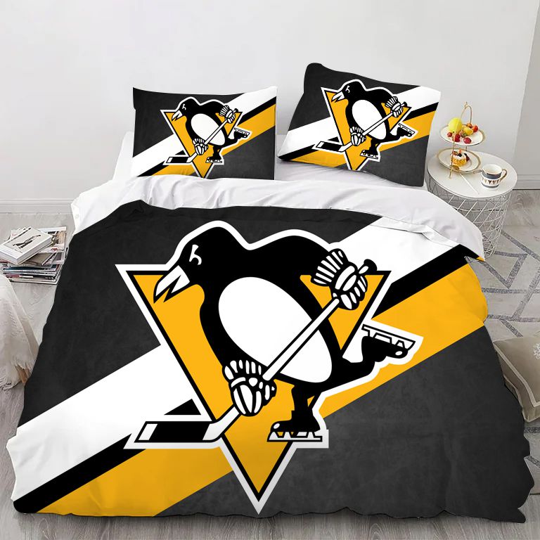 Pittsburgh Hockey Sport Bedding Set